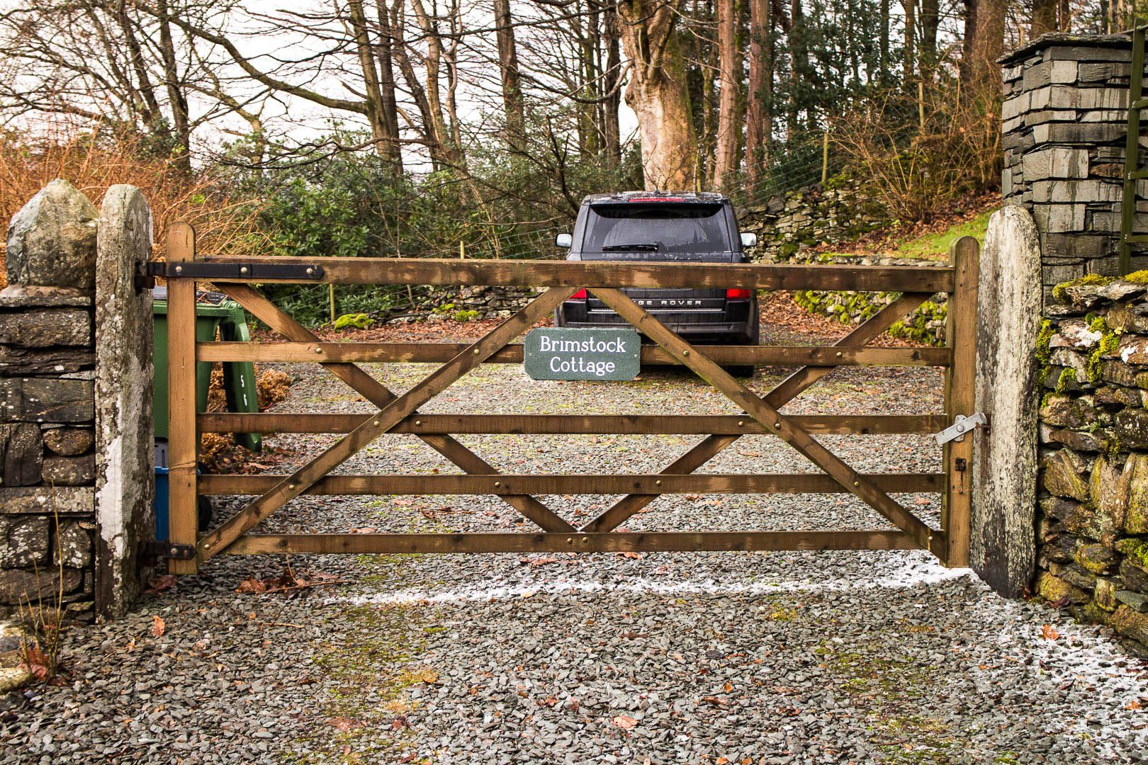 Car Parking Brimstock Cottage