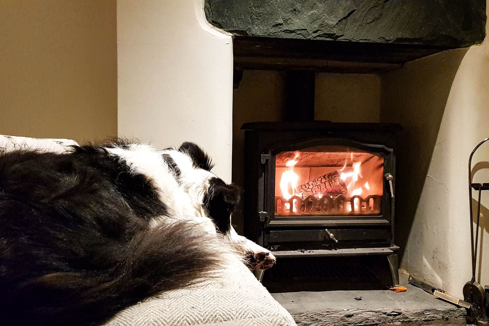 Rest after hard day on the fells