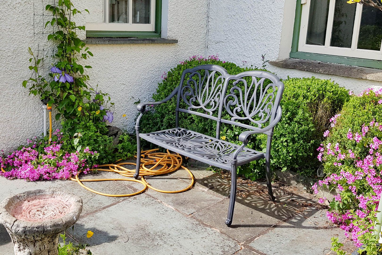 Brimstock Cottage Patio